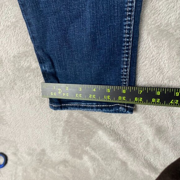 Silver Jeans Men's Jeans 33x29 Straight-Leg Mid-Rise Stretch Denim Sam - Picture 6 of 12